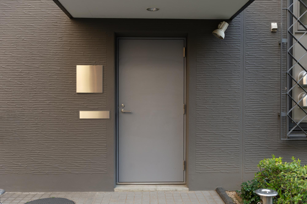 Madison Solid Steel Front Door